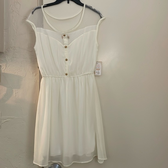 Fleet Collection  White dress, size L - Picture 1 of 7